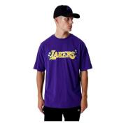 New Era T-Shirts Purple, Herr