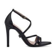 Tamaris Eleganta öppna pumps Black, Dam