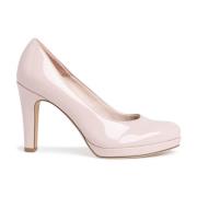 Tamaris Eleganta högklackade pumps Beige, Dam