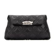 Alexander McQueen Stilfull Clutch Black, Dam