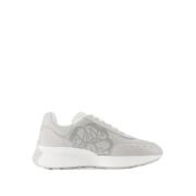 Alexander McQueen Multifärgade Lädersneakers - Oversized Stil Gray, He...