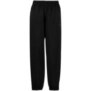 Alexander Wang Joggingbyxor med Logo Print Black, Dam