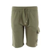 C.p. Company Cargo Shorts i Grön Bomull Green, Herr