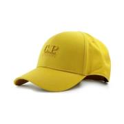 C.P. Company Streetwear Baseball Cap med integrerade goggles Yellow, H...