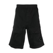 C.p. Company Cargo Bermuda Shorts för Män Black, Herr