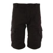 C.p. Company Cargo Bermuda Shorts i Svart Black, Herr