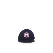 Canada Goose Blå hattar med anpassningsbar passform Blue, Unisex