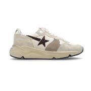 Golden Goose Running Sole Sneakers Beige, Dam