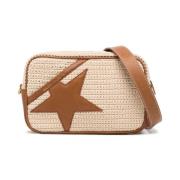 Golden Goose Stiliga Cross Body Väskor Beige, Dam