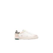 Axel Arigato Leopard Print Distressed Sneakers White, Dam