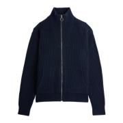 Axel Arigato Stilren Taro Zip Sweater Blue, Herr