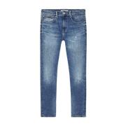 Tommy Jeans Slim Fit Jeans med Distressed Look Blue, Herr