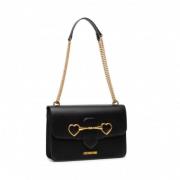 Love Moschino Cross Body Bags Black, Dam