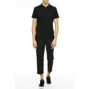 AllSaints Reform Polotröja med Kort Ärm Black, Herr