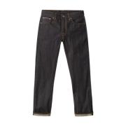 Nudie Jeans Gritty Jackson Dry Selvage Jeans Blue, Herr