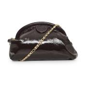 Gestuz Mörk Fudge Chaigz Patent Clutch Tillbehör Black, Dam