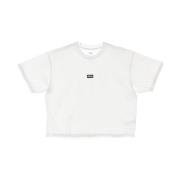 Obey Custom Crop Tee - Streetwear Kollektion White, Dam