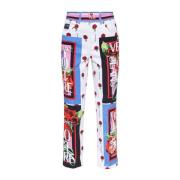 Versace Jeans Couture Straight Jeans Multicolor, Dam