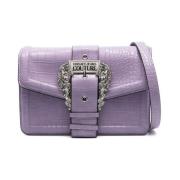 Versace Jeans Couture Lila Väskor - Stilfull Modell Purple, Dam