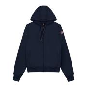 Colmar Zip-through Sweatshirt Uppgradering för Män Blue, Herr