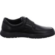 ara Lättviktig Läder Slip-On Loafer Black, Herr