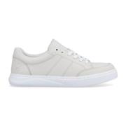 Rieker Vita Läder Sneakers för Män White, Herr