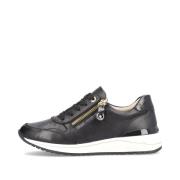 Remonte Laced Shoes Black, Dam