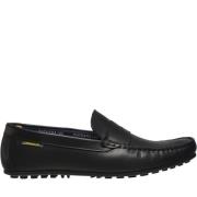 Salamander Loafers Black, Herr