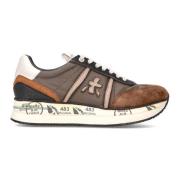 Premiata Brun Sneaker Conny 6492 för kvinnor Brown, Dam