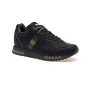 Blauer Herr Queen Sneakers Black, Herr