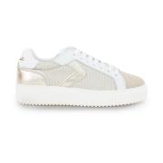 Voile Blanche Beige City Sneakers - Stiliga och Bekväma Beige, Dam