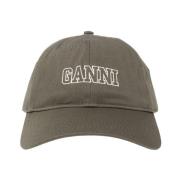 Ganni Baseballkeps Green, Dam