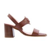 Scapa High Heel Sandals Brown, Dam