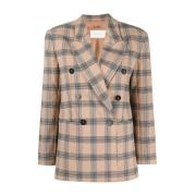 Zimmermann Jacka, Klassisk Stil Beige, Dam