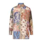 Zimmermann Elegant MultiColour Skjorta för Kvinnor Multicolor, Dam