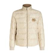 Etro Down Jackets Beige, Herr