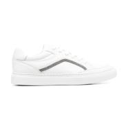 Brunello Cucinelli Cloud White Panelled Sneakers för Kvinnor White, Da...