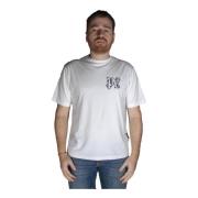Palm Angels Ikonisk PA Logo T-Shirt, Vit White, Herr