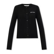 Palm Angels Kofta med logotyp Black, Dam