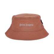 Palm Angels Stilfull Logo Bucket Hat Pink, Unisex