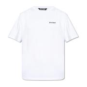 Palm Angels T-shirt med logotyp White, Herr