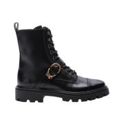 Tod's Kvinnors Läder Ankelboots Black, Dam