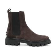 Tod's S808 Tronchetto - Stiliga och trendiga stövlar Brown, Dam