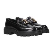 Tod's Svarta Läder Herrloafers Black, Herr