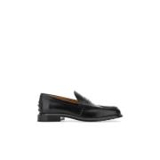 Tod's Svarta Lädermokkasiner - Färg: Svart Black, Dam