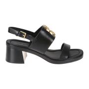 Tory Burch Eleanor 55mm Högklackade Sandaler Black, Dam