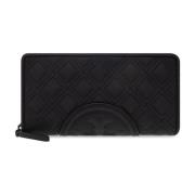 Tory Burch Plånbok med logotyp Black, Dam