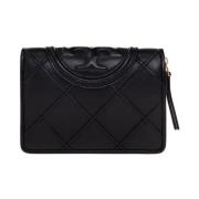 Tory Burch Plånbok/korthållare Black, Dam