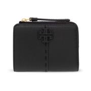 Tory Burch ‘McGraw’ plånbok med logotyp Black, Dam