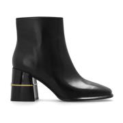 Tory Burch Ankelboots med klack Black, Dam